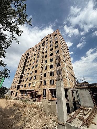 солнечный квартал: 2 комнаты, 73 м², Джал мкр (в т.ч. Верхний, Нижний, Средний) Элитка, 10 этаж, ПСО (под самоотделку) — 1