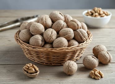 конопляное масло: Грецкие орехи в скорлупе - Натуральные, не жареные, не солёные - — 1