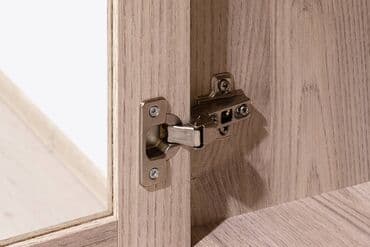 книжный шкаф для дома: Шкаф витрина 2Д Джаз, Каштан найбори Светлый, Анрэкс (Беларусь) — 8