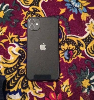 морозильники для дома: IPhone 11, Черный, 75 % — 1