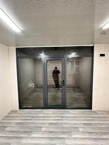 Двери на заказ: Алюминиевое окно на заказ, Тип окна: Витражные, Мансардные, Панорамные, Бесплатная установка, Без рассрочки — 6