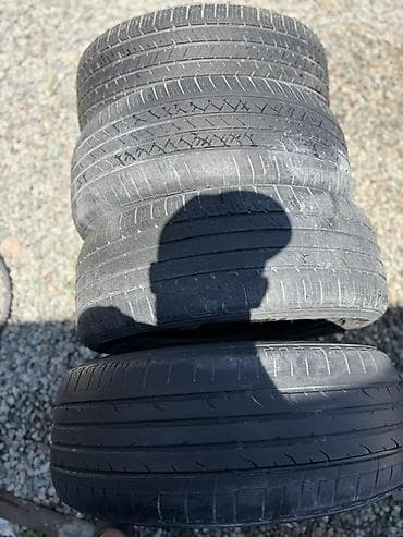19: Шины 235 / 55 / R 19, Лето, Б/у, Комплект, Внедорожные (АТ/МТ), Hankook — 1