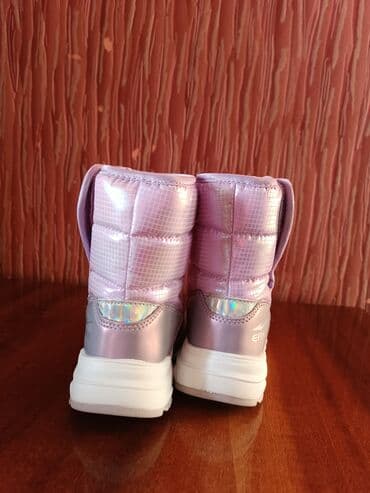 обувь зимний: Детские зимние дутики ERKE - Цвет: перламутрово‑розовый с лёгким — 7