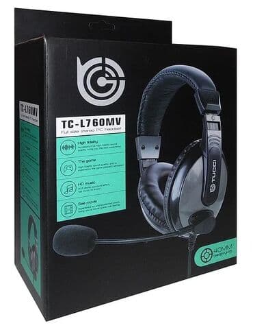 переходник наушники микрофон: TUCCI TC-L760MV Стереогарнитура для ПК с микрофоном [ акция 50% ] - — 1