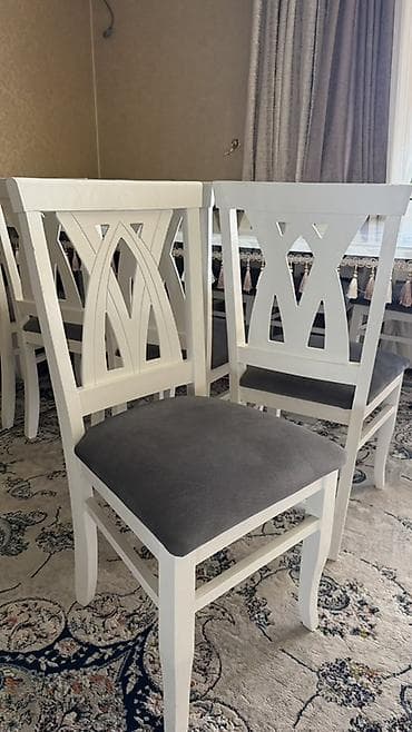 буфет кухонный: Стол и стул для зала, Новый, Самовывоз, цвет - Белый — 2