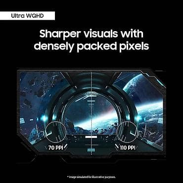 самсунг з: Монитор, Samsung, Б/у, OLED, 34" - 35" — 7