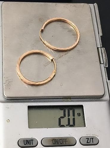 детские сережки золотые: Серьги-кольца 585 пр .классическая модель. - Форма: тонкие кольца с — 3