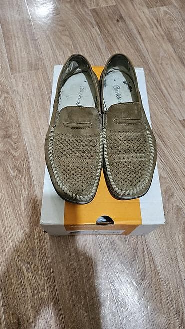 Туфли: Мужские туфли, 40.5, Б/у, цвет - Коричневый, Самовывоз — 2