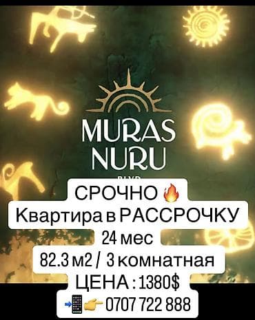 all group: 3 комнаты, 82 м², Элитка, 2 этаж, Готовая ПСО (под самоотделку) — 1