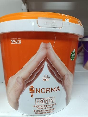 Изоляциялык материалдар: Краски Norma (Alina) — акриловые водно-дисперсионные составы для — 3