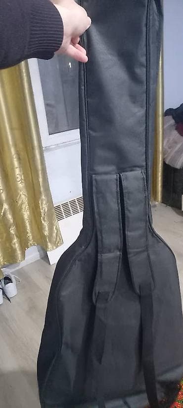 Музыкальные инструменты: Электроакустическая гитара Zexuan (черная) - Корпус акустической — 1