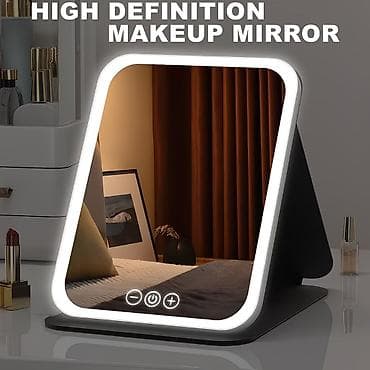 4 pot: Зеркало для макияжа с подсветкой High Definition - Четкое — 1