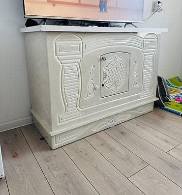 Камин-печь декоративная (портал) с рельефным орнаментом - Материал