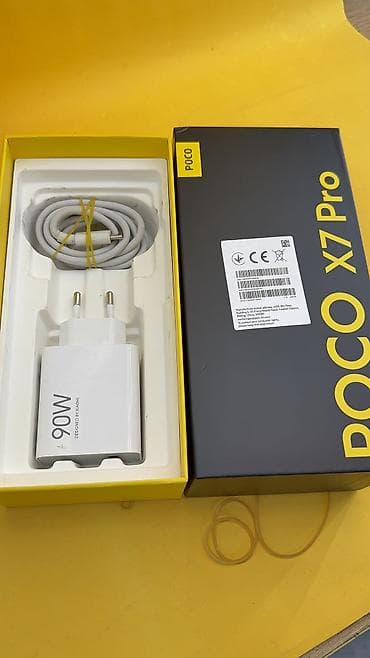 телево: Poco X7 Pro, Б/у, 256 ГБ, 2 SIM — 3