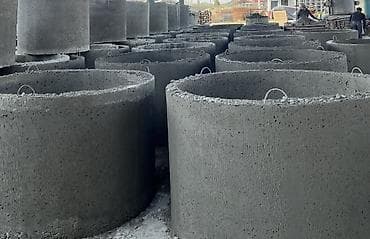 часы диски: Железобетонное (ЖБИ) кольцо для септика Размер: 110 x 90 x 10 см, Платная установка — 3