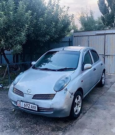 one stop: Nissan March: 2003 г., 1.3 л, Автомат, Газ, Хэтчбэк — 4