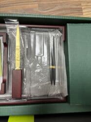 офисный набор: Кеңсе эмереги комплекти, Жаңы, Жыгач, Акысыз жеткирүү, түсү - Күрөң — 4