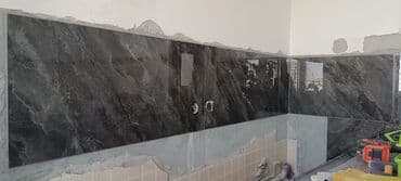 Укладка плитки в ванной | Керамогранитая плитка | Вертикальная укладка, Диагональная укладка, Горизонтальная укладка 3-5 лет опыта