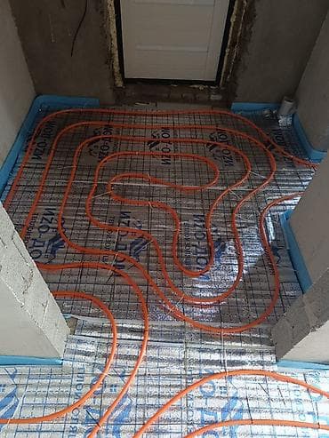 Жылытуу: Батареяларды орнотуу, Жылытуучу системаны орнотуу, Жылуу пол Кепилдиги, Акысыз консультация, Монтаждоо 6 жылдан ашык тажрыйба — 7