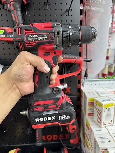 деко шуруповерт: Аккумуляторная ударная дрель-шуруповерт RODEX RDX3410 - Тип — 3