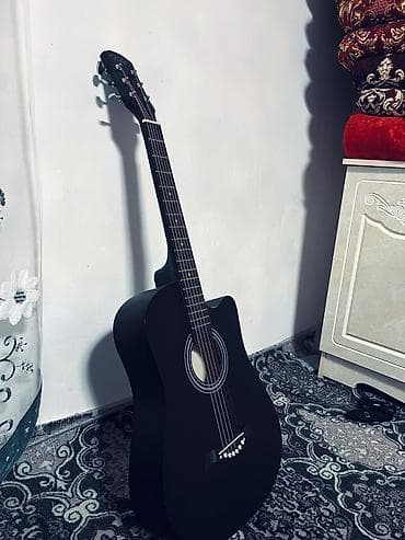 Музыкалык аспаптар: Обмен интересует Акустическая гитара с вырезом (cutaway), цвет — — 1