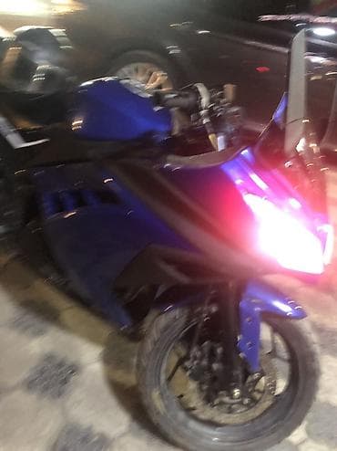 мотоцикл: Спортбайк Kawasaki, 400 куб. см, Бензин, Б/у — 2