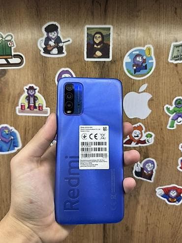Redmi, Redmi 9T, 64 ГБ, цвет - Синий, 2 SIM