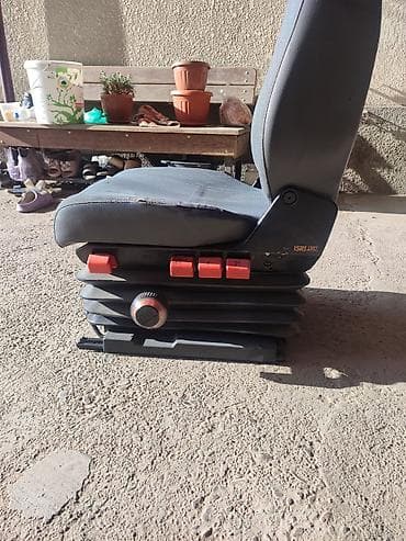 Рулевая часть: Автобусное сиденье, Ткань, текстиль, Б/у, Оригинал — 4