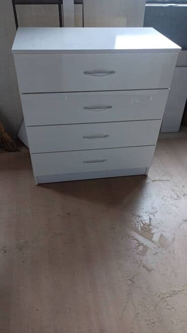 тумба цвет белый: Комод для одежды, Новый, Без зеркала, ЛДСП, цвет - Белый, Бесплатная доставка — 2