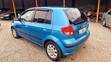 Транспорт: Hyundai Getz: 2004 г., 1.6 л, Кол менен иштөөчү, Бензин, Хетчбек — 4