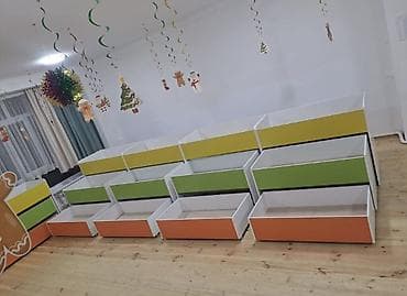 обувные: Вся мебель для детского сада от А до Я. Кровати: # односпальные # — 8