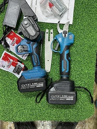 для набора: Аккумуляторный садовый комплект 21V Li-Ion 4.0Ah В наборе: - — 1