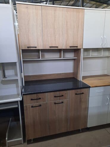 буфет кухоный: Продаю кухонный буфет высота 2 метр ширина 1метр 3х дверный ламинат из — 2