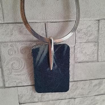 hoco y7: Стильное джинсовое колье, новое, в упаковке. Забрать можно в 4 мкр — 2