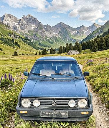 Volkswagen Golf: 1990 г., 1.8 л, Кол менен иштөөчү, Бензин, Хетчбек — 4
