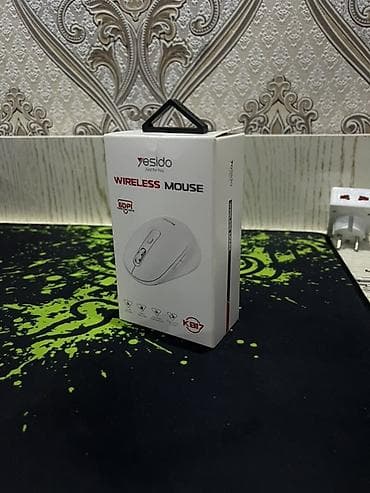 комьпютер: Беспроводная мышь Yesido KBI7 - Тип подключения: 2.4 ГГц (USB-адаптер — 2