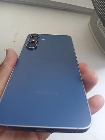 Техника жана электроника: Samsung Galaxy S25 FE, Жаңы, 128 ГБ, түсү - Көк, 1 SIM — 1
