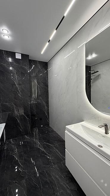 discovery studio: 3 комнаты, 104 м², Асанбай мкр Элитка, 10 этаж, Евроремонт — 8