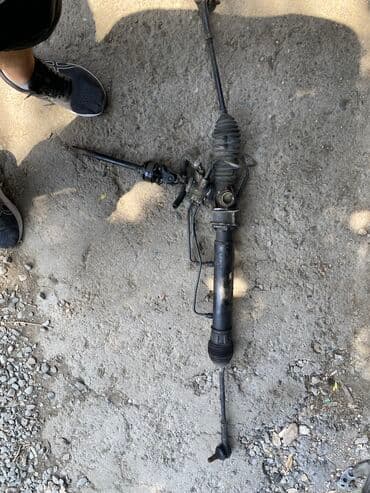 runx alex: Руль рейкасы Nissan 2001 г., Колдонулган, Оригинал, Жапония — 2