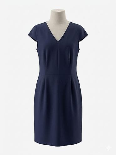 Повседневное платье, Турция, Осень-весна, Короткая модель, Футляр, M