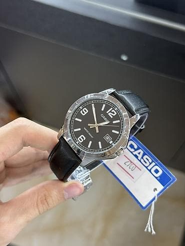 Кол сааттар: Классикалык сааттар саат, Casio, Жапония, Суу өткөрбөөчү, Унисекс, Жаңы — 2