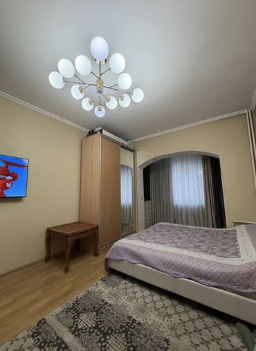 аренда бишкек квартира на долгий срок: 1 комната, 32 м², 105 серия, 4 этаж, Косметический ремонт — 1