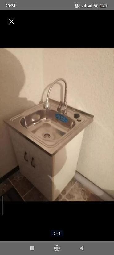 hostel osh: 40 м², 2 комнаты, Утепленный, Теплый пол, Бронированные двери — 4