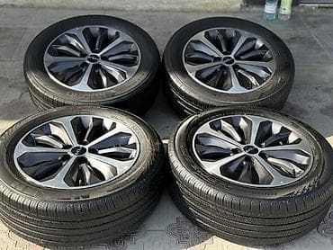 bridgeston: Колеса в сборе 225 / 55 / R 17, Лето, Б/у, Комплект, Легковые, Литые, отверстий - 5 — 2