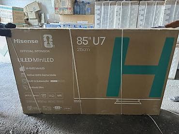 eagles game: Телевизор Hisense U7 (модель 85U7S), диагональ 85" (215 см), ULED — 1