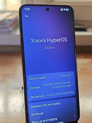 Уюлдук телефондор жана аксессуарлар: Xiaomi, 15, Колдонулган, 256 ГБ, түсү - Кара, 2 SIM — 9