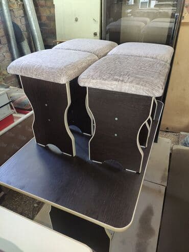 кухонные столы бишкек: Стол новый с 4 табуретками — 6