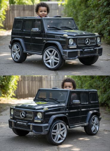 машинка на пульте управление: Детский электрокар, Б/у — 2