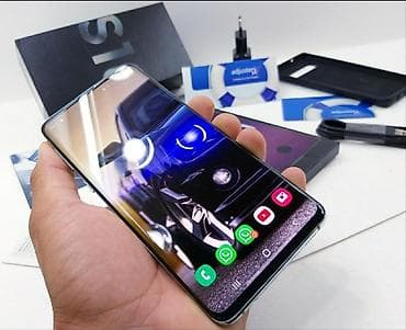 1440: Samsung Galaxy S10, Б/у, 128 ГБ, цвет - Черный, 1 SIM, 2 SIM — 8