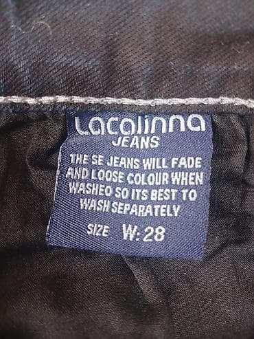 синие джинсы мужские: Джинсы, Скинни, Средняя талия, Со стразами — 3